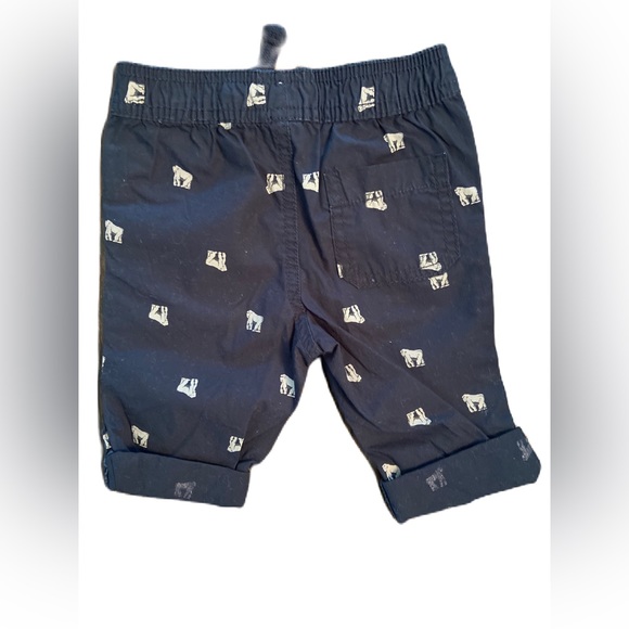 Joe Fresh Navy Gorilla Pants - 6-12 months - Picture 2 of 2